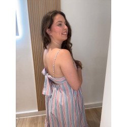 Vestido Rayas Lazada | Vestido Rayas | Vestido Mujer