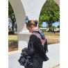 Mantón Maestranza Negro | Mantón Negro | Mantón Algodón