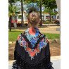 Mantón Maestranza Negro | Mantón Negro | Mantón Algodón