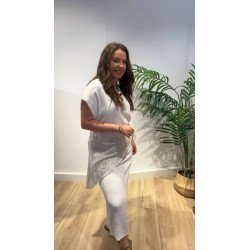 Vestido Pañuelo Beige | Vestido Beige | Vestido Mujer