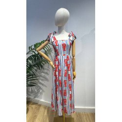 Vestido Langosta | Vestido Estampado | Vestido Mujer