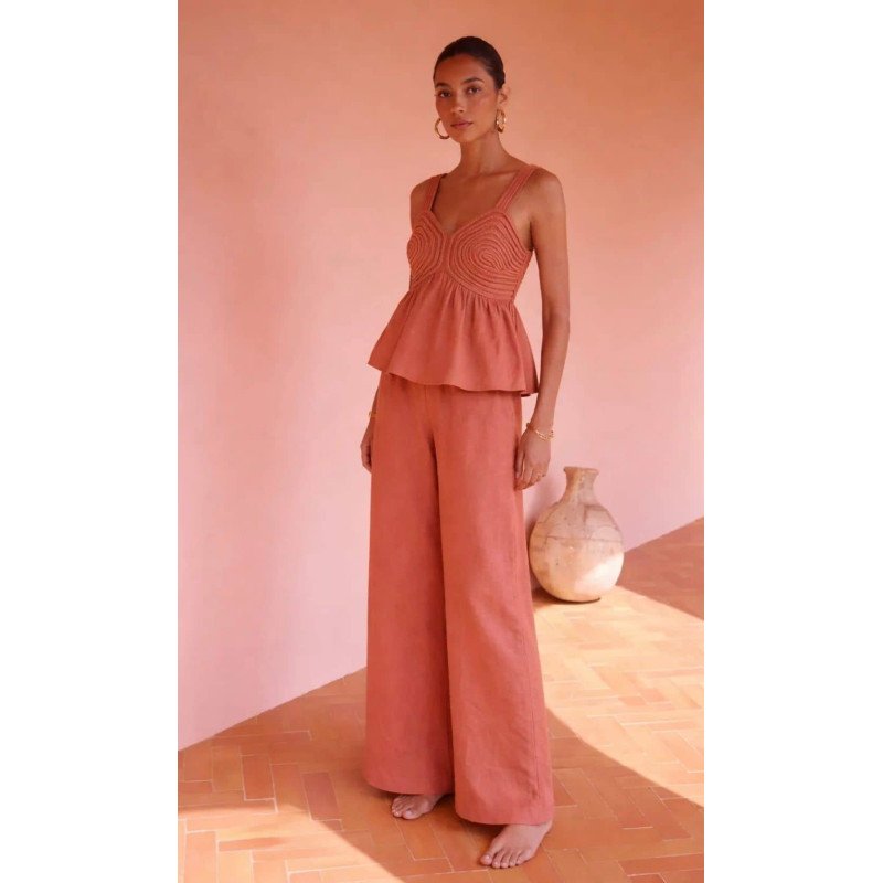 Conjunto Grecia Teja | Conjunto Teja | Conjunto Mujer