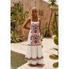 Vestido Luz Blanco | Vestido Bordado | Vestido Mujer