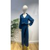 Blusa Bombacha India Azul | Blusa Bombacha | Blusa Mujer
