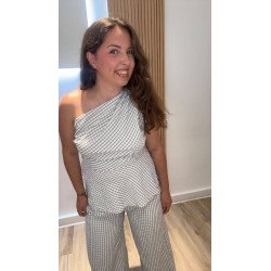 Conjunto Cuadros | Conjunto Pantalón | Conjunto Mujer