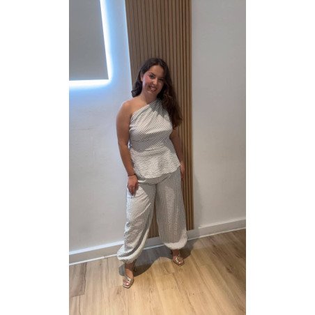 Conjunto Cuadros | Conjunto Pantalón | Conjunto Mujer