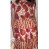 Vestido Ocaña Teja | Vestido Volantes | Vestido Mujer