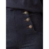 Vaquero Victorine | Vaquero Azul Marino | Vaquero Mujer