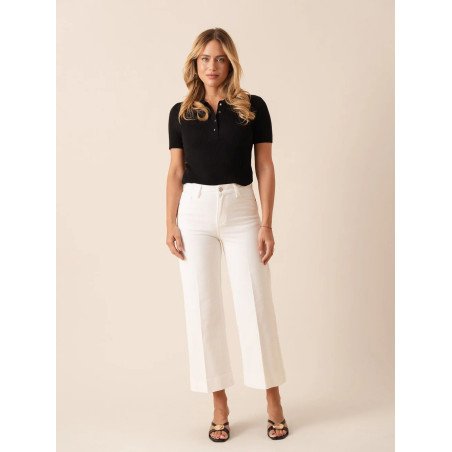 Vaquero Windy Blanco | Vaquero Blanco | Vaquero Mujer